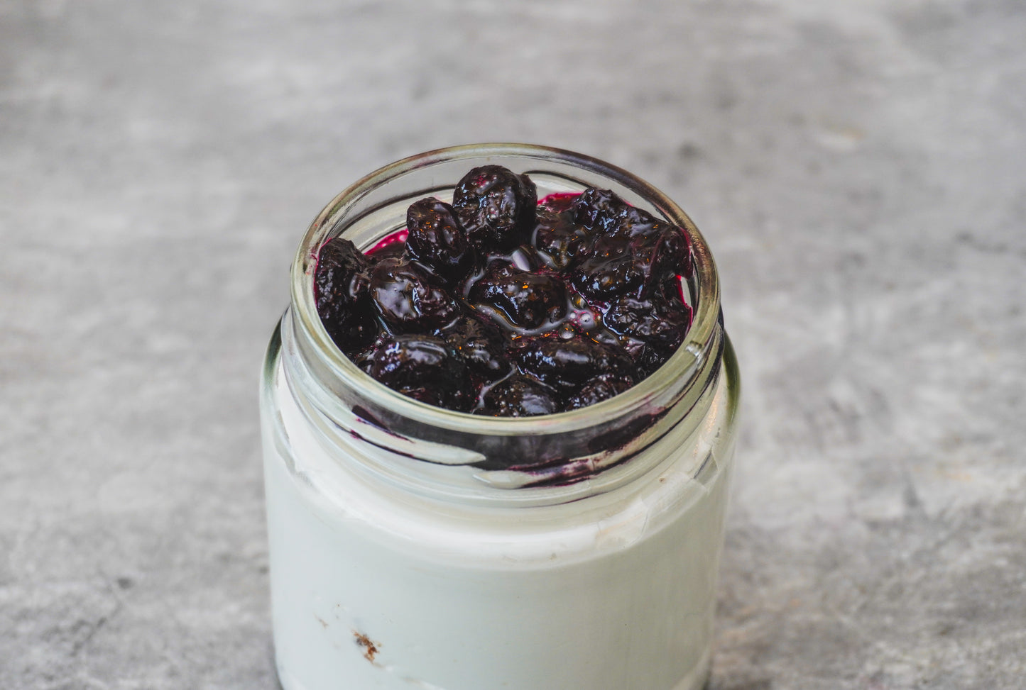 Blueberry Cheese Cake Jar