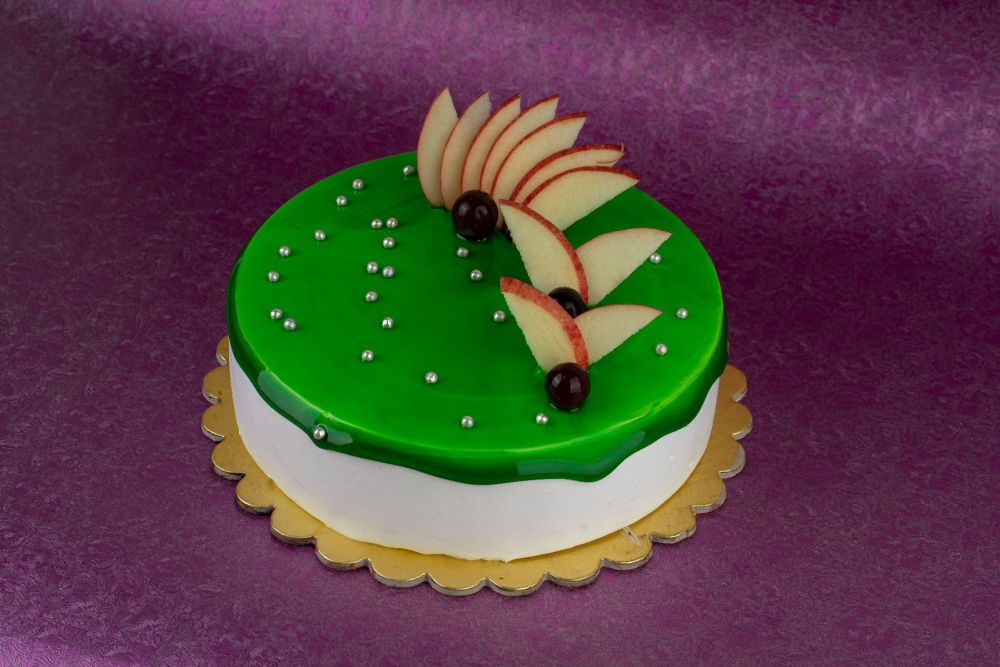 Luscious Litchi Cake Half kg. Buy Luscious Litchi Cake online - WarmOven